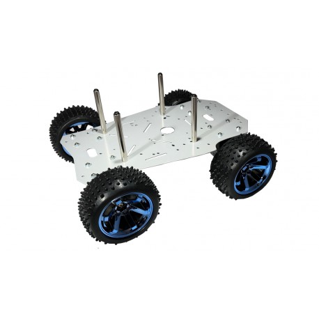 Base robotique métal 4 roues motrices BUGGY