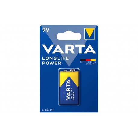 Blister d'une pile alcaline VARTA1,5 V ( LR9 / PX625A )