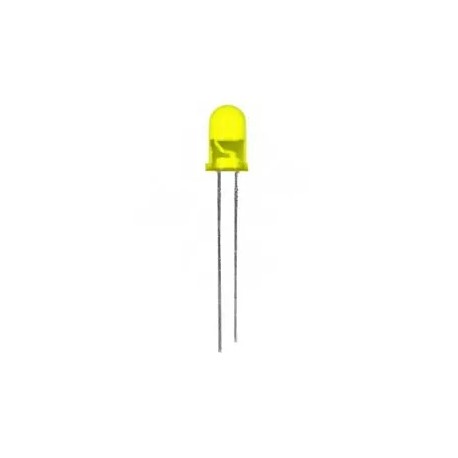 Led jaune 5 mm (sans résistance nécessaire)