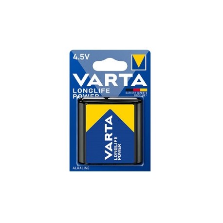 Pile alcaline 4,5V / 4400mAh VARTA (plate) - 1