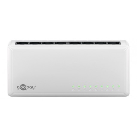 Switch 8 ports LAN Gigabit (10-100-1000Mbps)