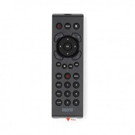 Remote Control DABMAN i160/i170/i310CD/i410BTi510BT/i560CDschwarz with Eject Symbol  - 1