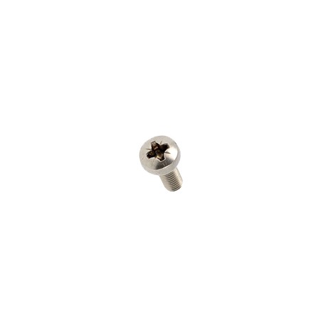 Vis inox A2 tête cylindrique bombée M3 x 8 mm