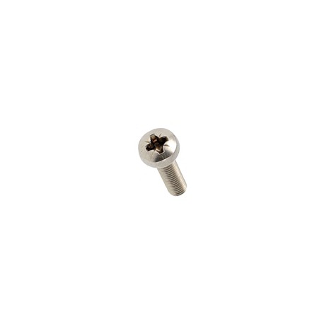 Vis inox A2 tête cylindrique bombée M3 x 12 mm