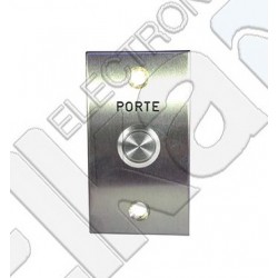 Plaque inox 90x50 mm pour PB - 1