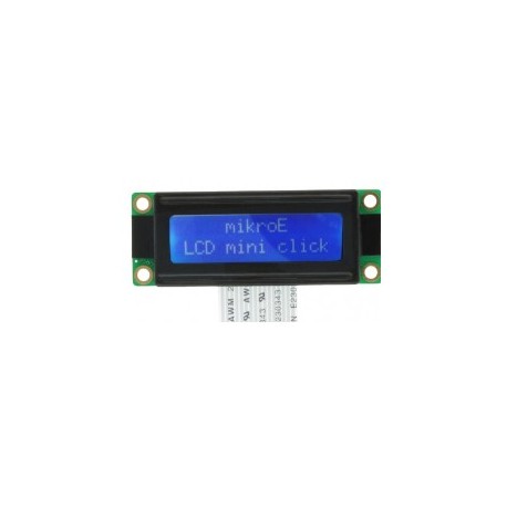 MIKROE-2453 : LCD mini click - Mini afficheur LCD - 2 x 16 caractères