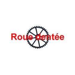 Roue dentée plastique 15 dents