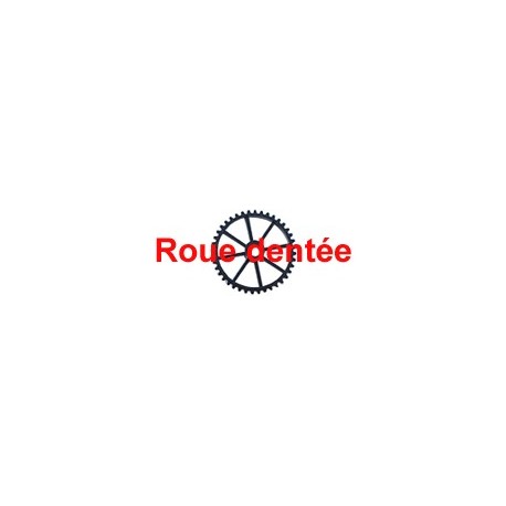 Roue dentée plastique 30 dents