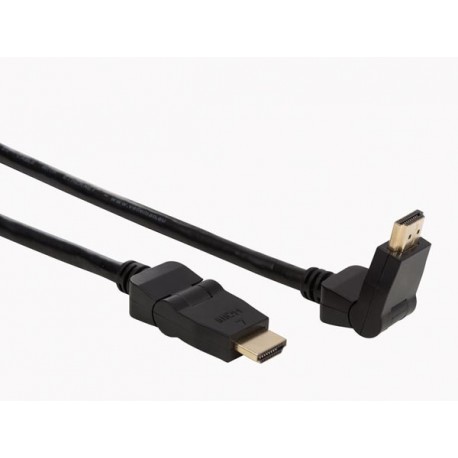 Cordon HDMI inclinable (5 m) - noir