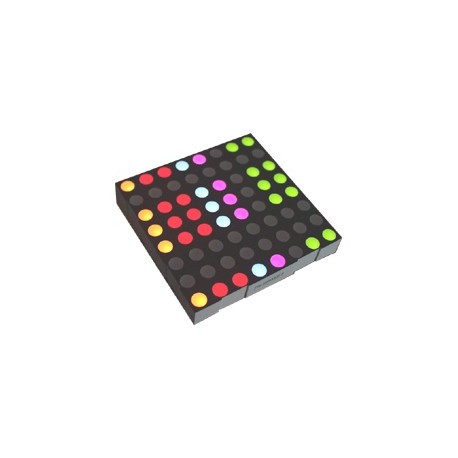 Matrice 8 x 8 à Leds tricolores (60 mm) - 1