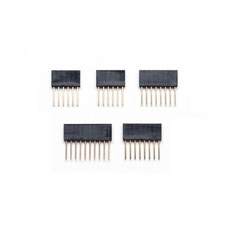 PRT085 Pack de connecteurs mâle-femelle 6, 8 et 10 cts pour Arduino