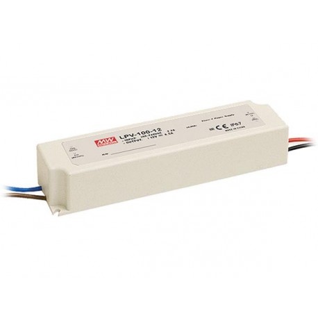 Alimentation à découpage 12V-100W MEAN WELL® LPV-100-12