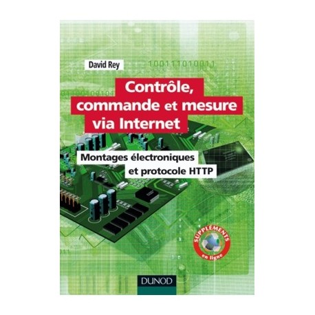 Ouvrage technique "Contrôle, commande et mesure via Internet"