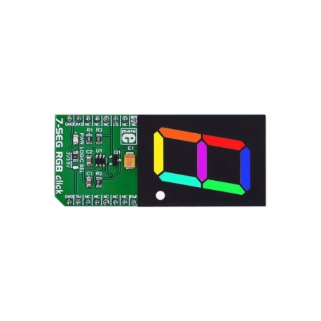 Module 7-SEG RGB click board MIKROE-2734