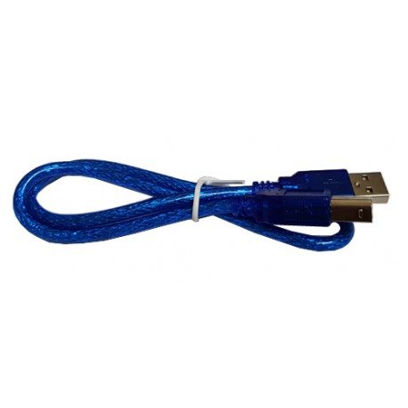 Cordon USB A mâle - micro-USB B mâle (50cm)