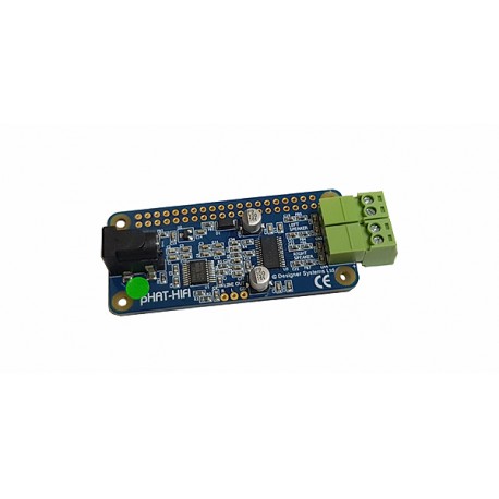 Module Designer Systems pHAT-HIFI amplificateur HIFI Stéréo pour Raspberry Pi Zero