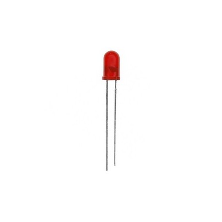 Led rouge diffusante 5mm