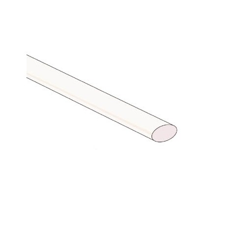 Gaine thermo rétractable 6.4mm (transparent)