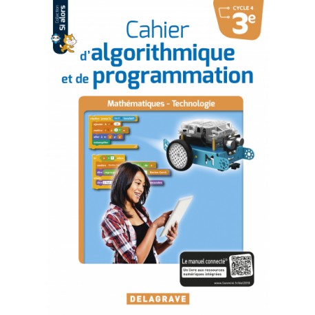 Cahier d'algorithmique et de programmation (3e)