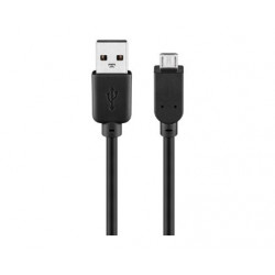 Cordon USB A mâle - micro-USB B mâle (1m) - 1