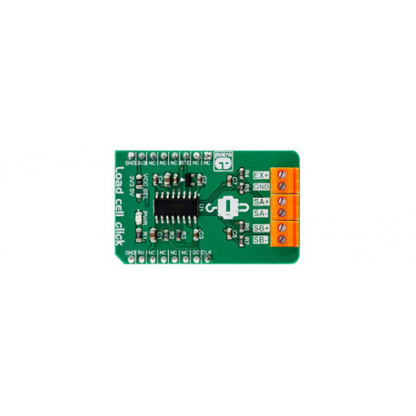 Module Load cell Click MIKROE-3168 pour capteur de charge