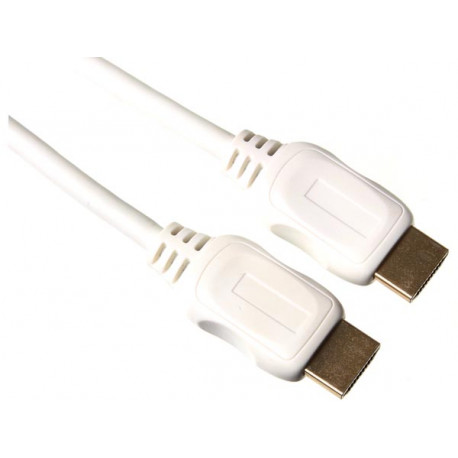 Cordon HDMI droit (1,5 m) - blanc