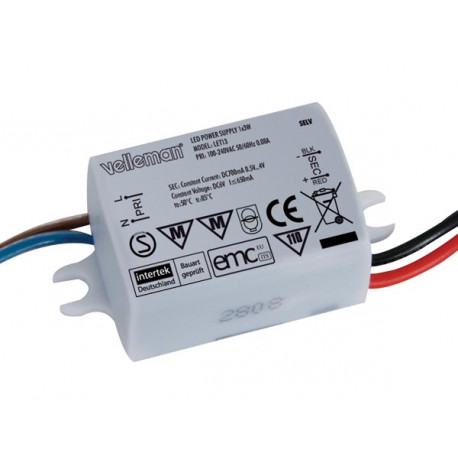 Driver pour 1 led 3W (700mA / 6V)  - 1