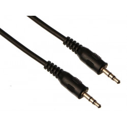 Rallonge jack 3.5mm audio Stéréo 3 points 5m avec double blindage, Câbles  Jack