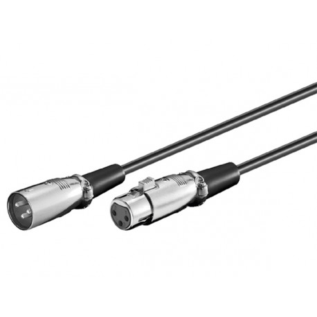 Cable XLR mâle vers XLR femelle (2m)