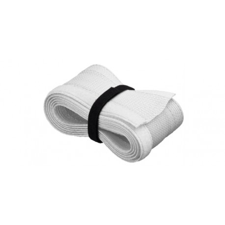 Cache-fil en tissus tressé 20-40 mm (blanc)