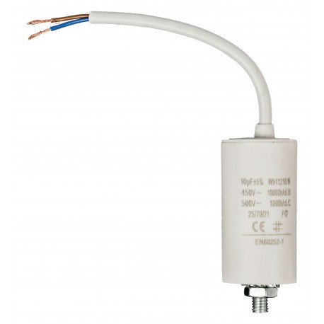 Condensateur 10.0uf / 450 V + cable  - 1