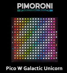 Matrice à led Pico W Galactic Unicorn